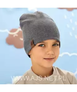 Fiú rugós sapka AJS 50-137 kétrétegű